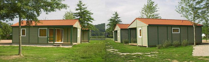 Chalets du Camping de Maurs